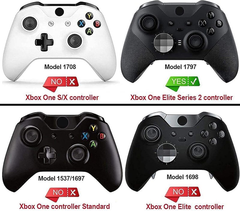 JMXLDS Replacement Gear Left Right Shift Button Trigger Controller Toggle Buttons Compatible for Xbox One Elite Series 2 Controller Repair Parts Accessories - Image 5